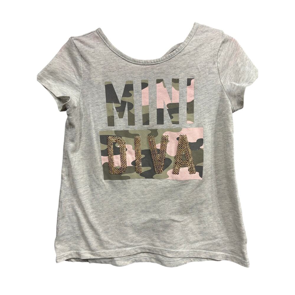 Gray "Mini Diva" SS - The Children's Place - 4T
